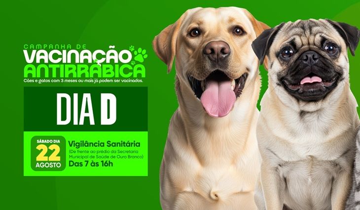 Dia D de Vacinação contra a Raiva