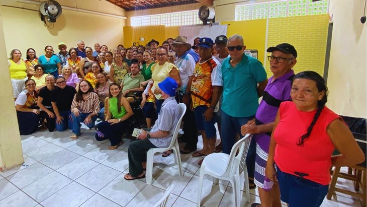 Grupo de Idosos Divino Espírito Santo aborda saúde mental durante encontro do Setembro Amarelo