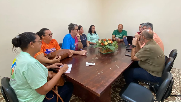 Município recebe reunião para alinhar cadastro social de moradores de áreas de risco do Açude do...