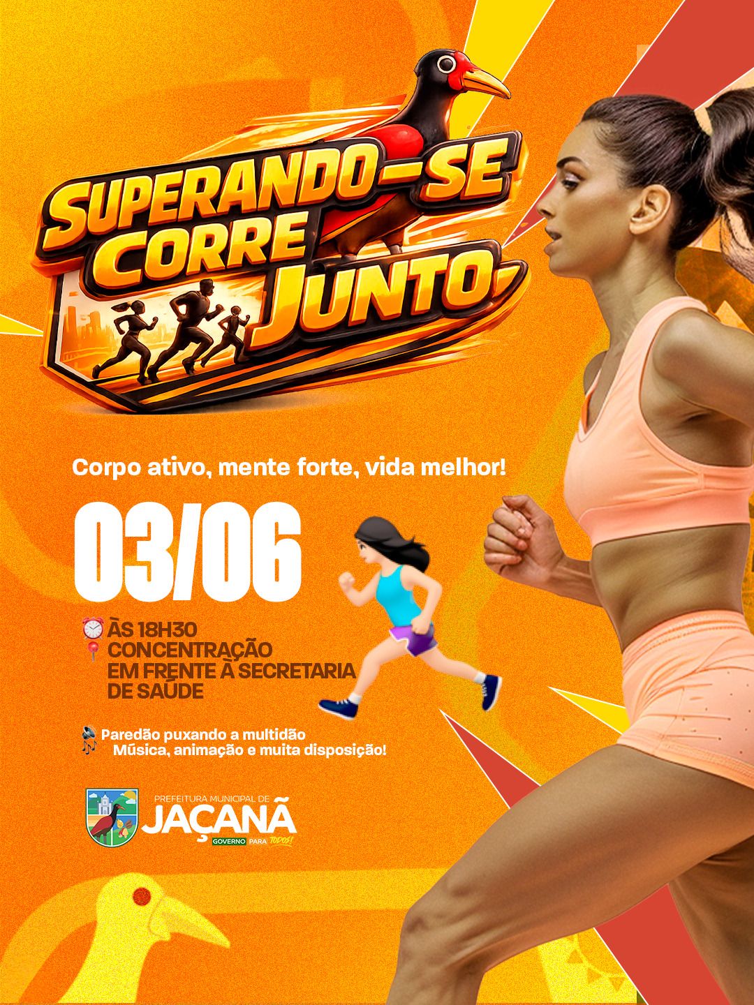 Superando - se Corre junto dia 03/06