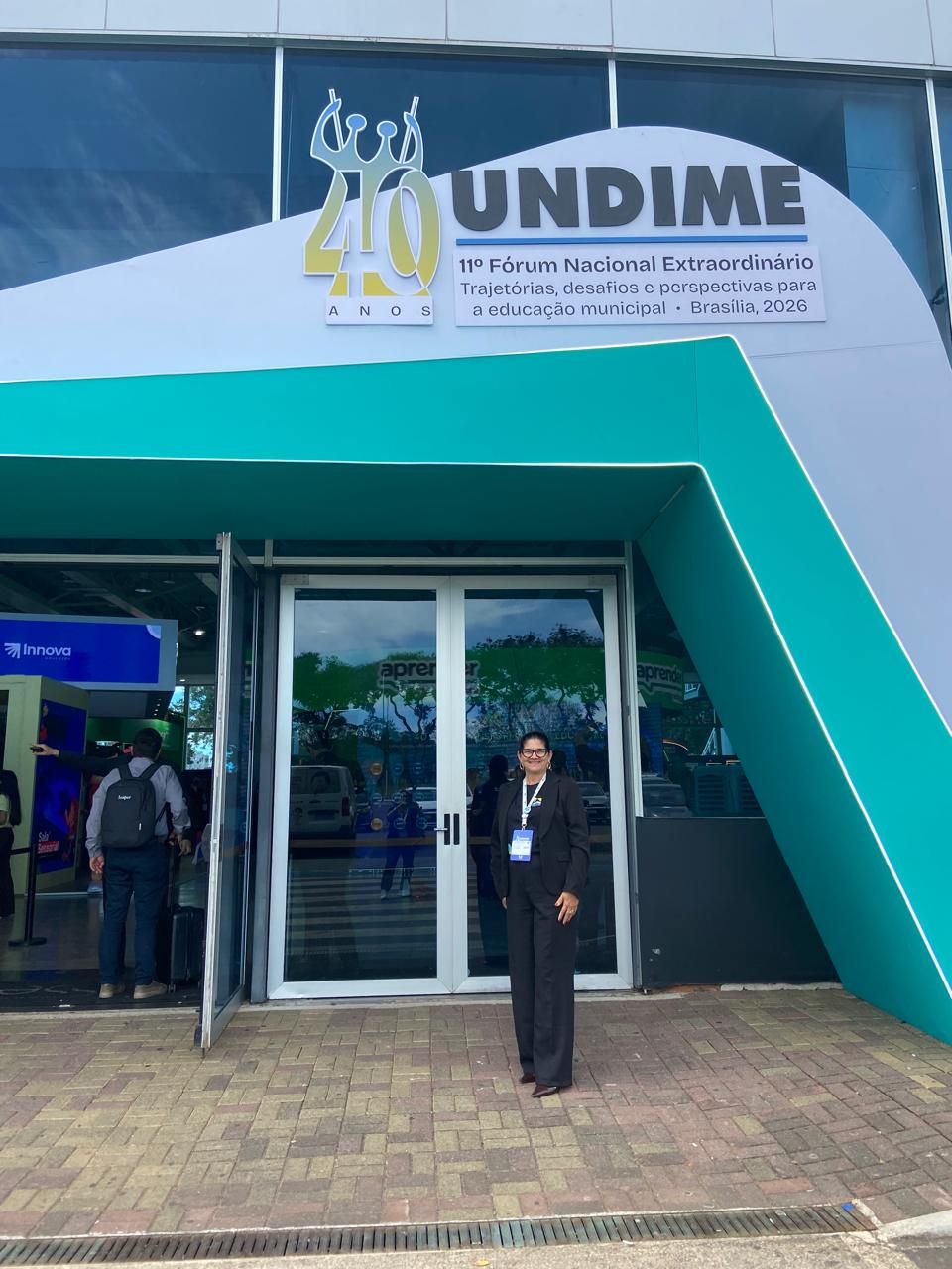 Secretária de Educação de Jaçanã  participa do 11º Fórum Nacional Extraordinário em Brasília