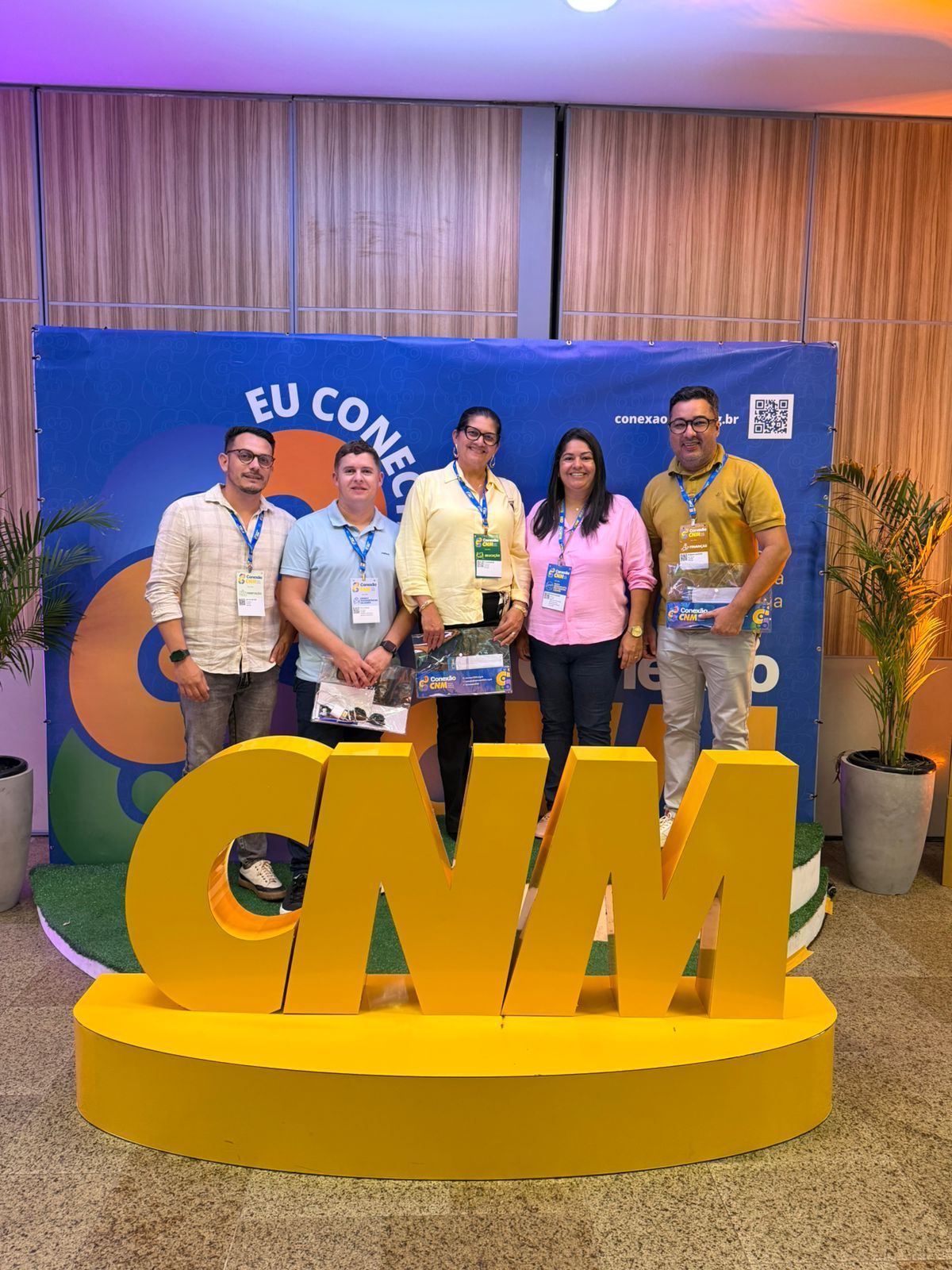 Servidores e secretários do município participa do Conexão CNM