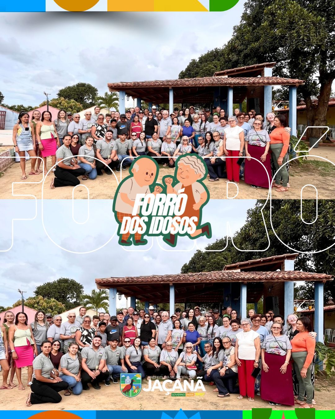 Volta a atividade do forró dos Idosos Sitio São domingos