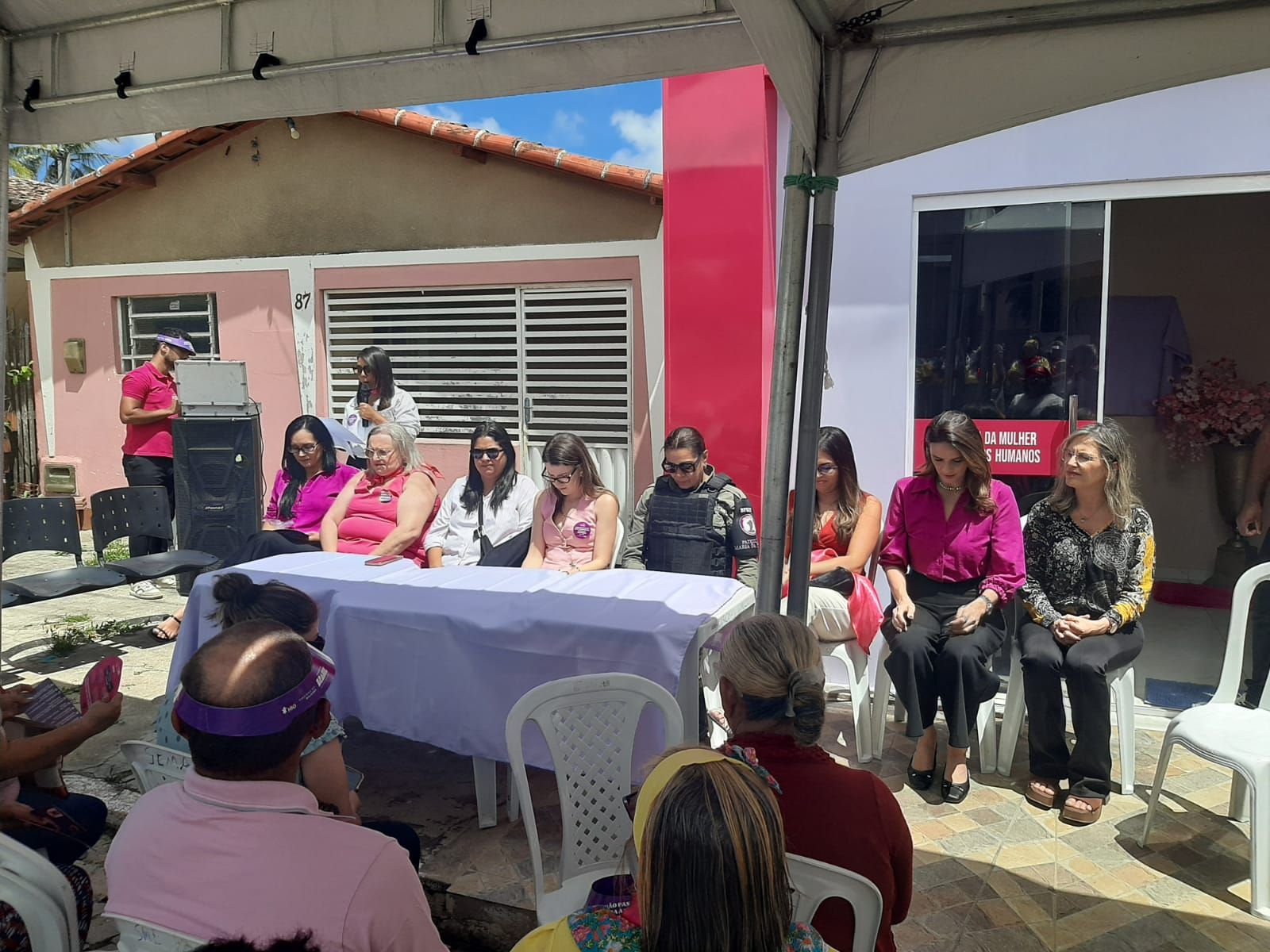 Inauguração da Secretaria da mulher e dos Direitos Humanos