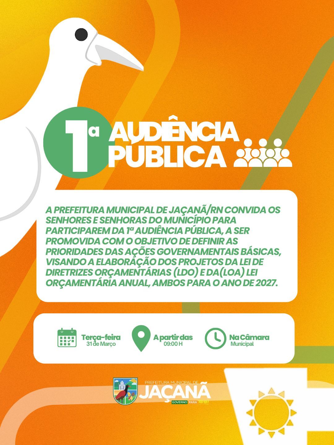 Primeira audiência pública