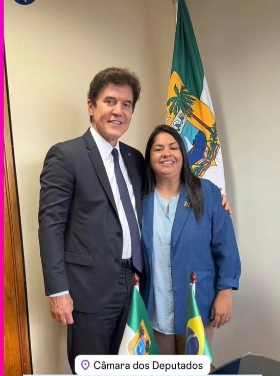 Prefeita Riane Guedes cumpre agenda em Brasília.