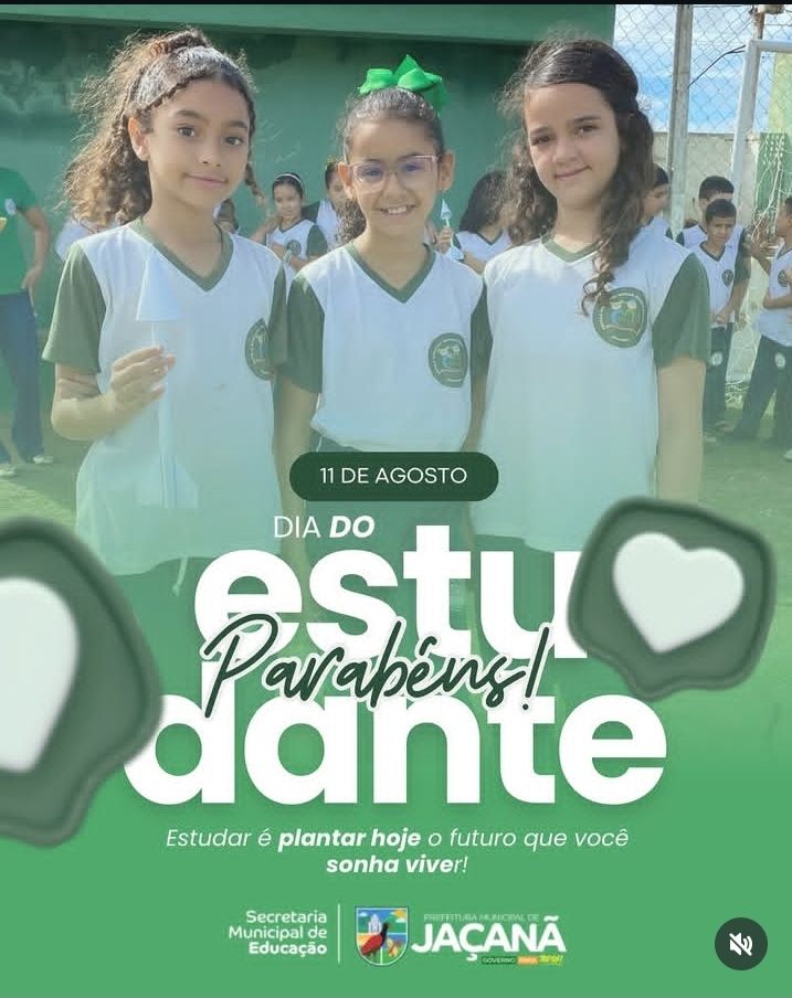 11 DE AGOSTO DIA DO ESTUDANTE.