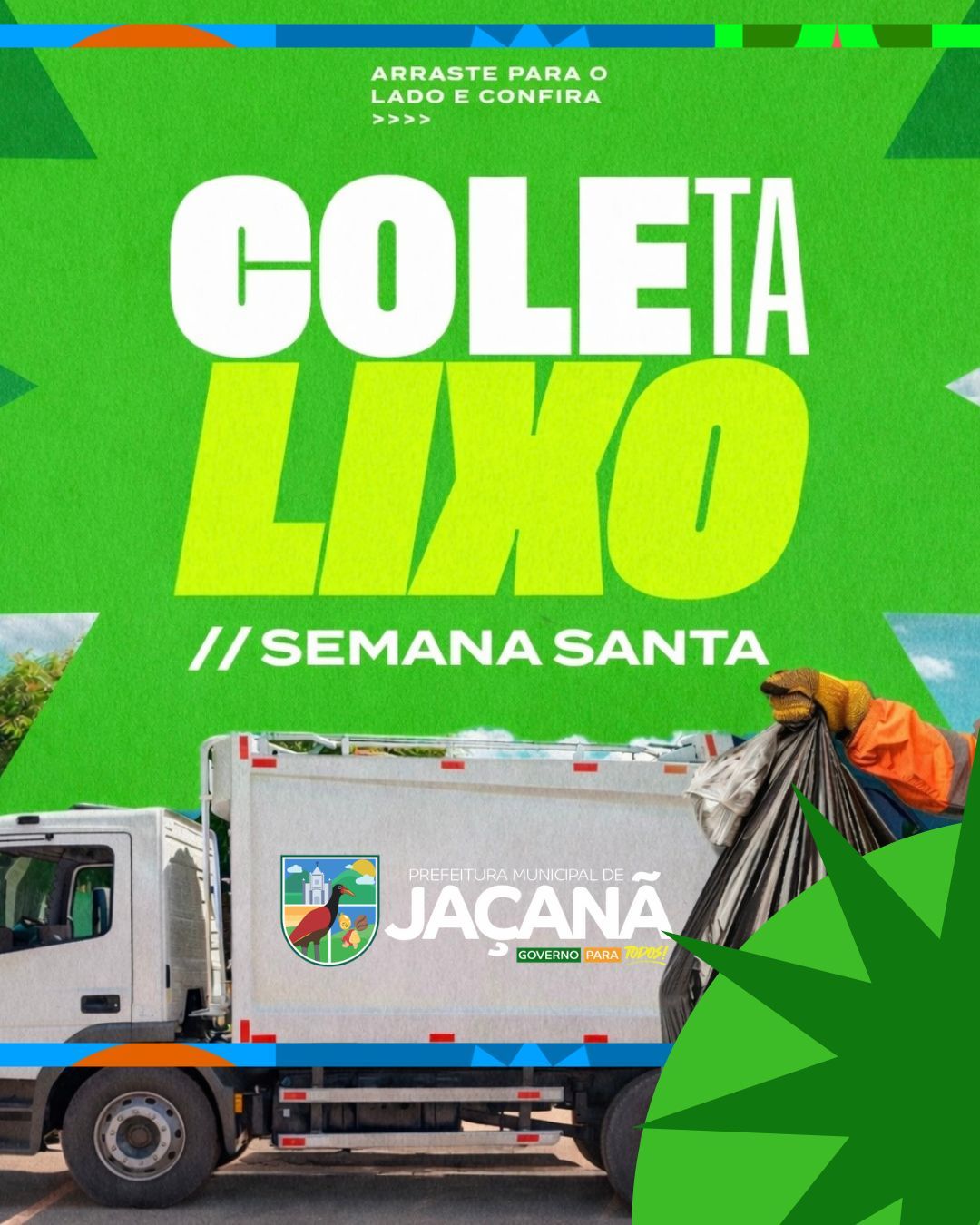 Coleta de lixo! 