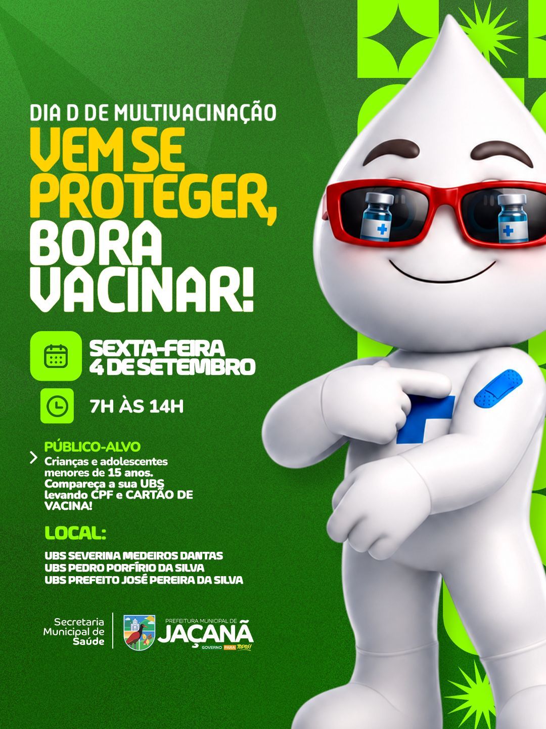 DIA D DE MULTIVACINAÇÃO