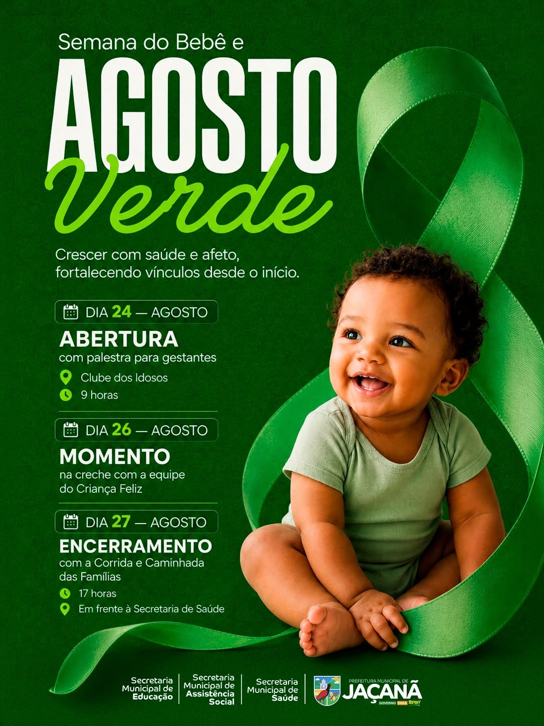 Agosto Verde – Semana do Bebê